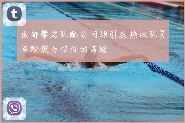 成都攀岩队配合问题引发热议队员间默契与信任的考验